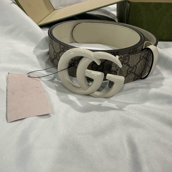 Gucci Cream Belt - Picture 2 of 8